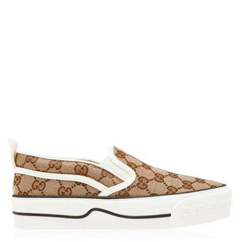 ebay womens gucci trainers|Gucci slip on trainers.